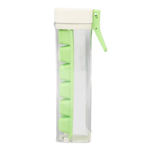 MMABEUTF für effiziente Eiswürfelbereitung, für schnelle Eiszubereitung, 6 Eiswürfel pro Zeit, direkte Eisentnahme, lebensmittelechtes Material, praktisches Design, leicht zu (Weiß)