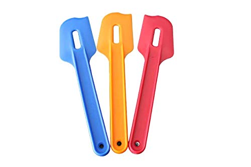 Tupperware Lot de 3 spatules grattoirs de 22,2 cm (les couleurs peuvent varier)