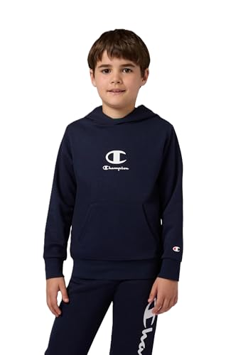 Sweat-Shirt Champion Garçon Bleu M Anti-Froid pour Enfant Actif