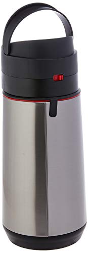 Tramontina Garrafa Térmica em Aço Inox com Ampola de Vidro, 1.2L, Prata