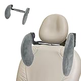 Mixnexorad Köpfe Nackenstützkissen für Auto,Auto-Kopfstützenkissen | Auto-Kopfstütze-Nackenstützenkissen - Verstellbares Auto-Kopfstützen-Nackenkissen für Kurz- und Langstreckenreisen, Auto