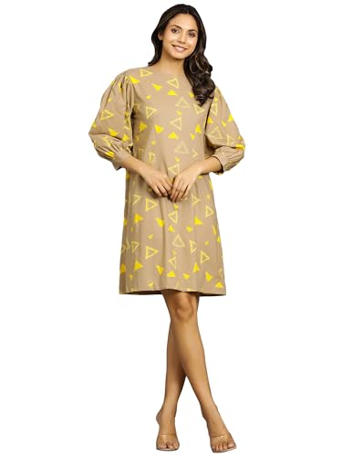 Image of Ravaiyaa - Attitude is everything Womens Soft Crepe Silk Casual Dress Summer Floral Printed Dress Ladies Tank Midi Sundress