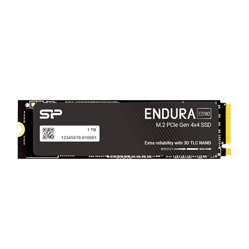 Image of Silicon Power ED90 1TB TLC PCIe Nvme Gen4x4 M.2 2280 Internal Solid State Drive SP01KGBP44ED9005