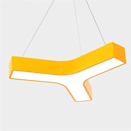 Suspension LED en Y macaron luminaire moderne métal pour chambre d'enfant