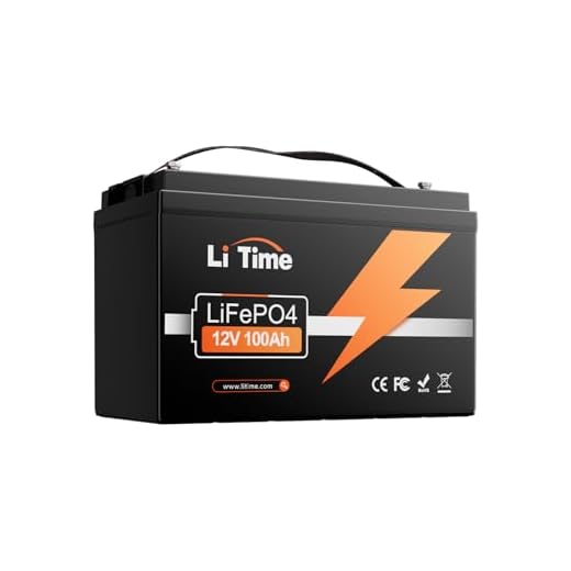 LiTime 12V 100Ah LiFePO4 Battery BCI Group 31 Lithium Battery Built-in 100A BMS, Up to 15000 Deep Cycles, Perfect for RV, Marine, Home Energy Storage