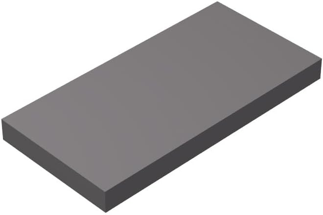 100 Piece Dark Gray Building Tiles Bulk Assortment Pack, 2x4 Tiles Accessories for Building, Compatible with Lego Parts and Pieces