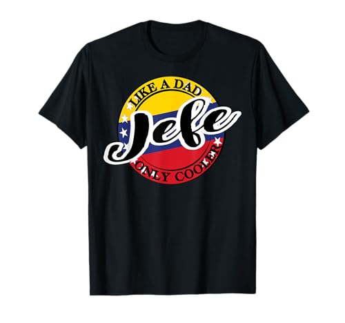 Jefe Dad in spanischer Venezuela T-Shirt