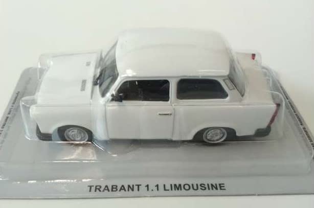 Retro kovové autíčko DeAgostini 1:43 TRABANT 601, veterán