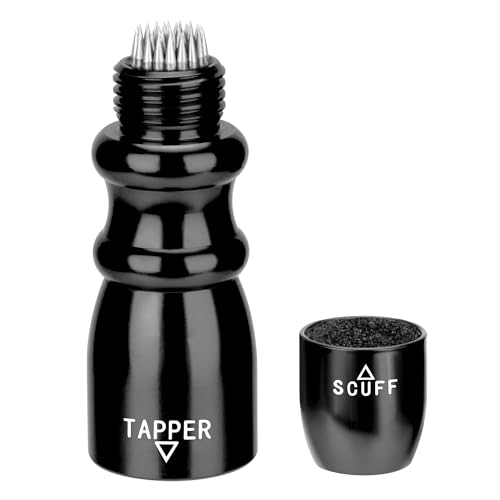 Newellsail Herramienta de Punta de Taco de Billar 3 en 1 Moldeador de Punta de Taco Accesorios de Taco de Billar para Reparación Eficaz y Rápida de Punta de Taco (Negro)