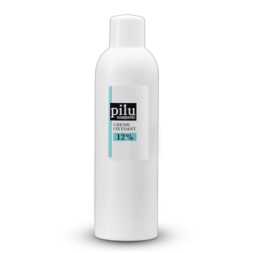pilu cosmetic Crema oxidante, 1000 ml, 12 % revelador, peróxido de hidrógeno para el color del cabello, tinte de pelo, blanqueamiento, desmatado I Cream Developer