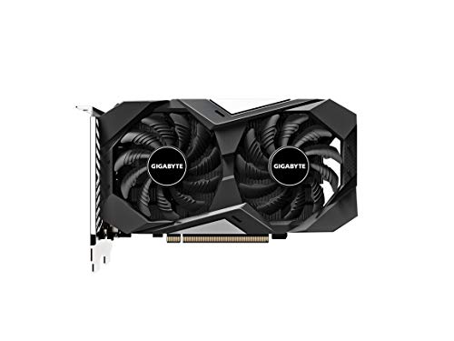 Image of GIGABYTE pci e x16 GeForce GTX 1650 D6 WINDFORCE OC 4G (rev. 2.0) Graphics Card, 172mm Compact Size, 4GB 128-Bit GDDR6, GV-N1656WF2OC-4GD REV2.0 Video Card