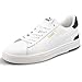 PUMA Men's SERVE PRO Sneaker, Puma White-Puma White-Puma Team Gold-Puma Black, 12