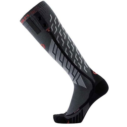 Therm-ic Unisex Heated Ski Socks | Ultra Warm Performance S.E.T Socks with S-PACK 1400B Batteries - Up to 9 Hours of Heat2