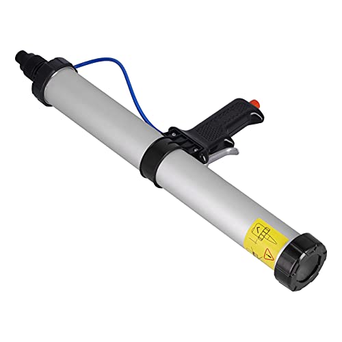 Aplicador neumático de masilla de aleación de aluminio 600ml miniatura 7