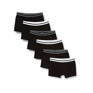 FM London 6-pack Striped Waistband Hipster Boxer Shorts heren Boxershorts