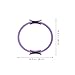 Toddmomy Pilates Ring 15 Inch Yoga Circle Resistance Fitness Accessory for Core Thigh Arm Toning and Balance Training