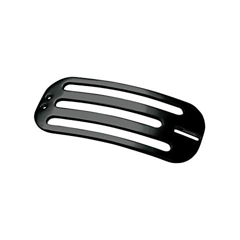 Highway Hawk Solo Rack Billet in Glossy Black - Complete with Bracket for Honda VT 750 ACE C2 / RC44 Cover