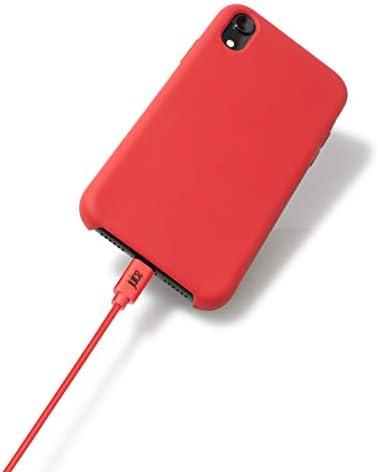 Juice Apple iPhone 11, Pro, iPhone X, Xr, iPhone 8, 7, 6, SE, iPad Lightning Charge & Sync Cable, 1m, Coral