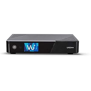VU+ Uno 4K SE 1x DVB-S2 FBC Twin Tuner Linux satellietontvanger (UHD, 2160p) zwart