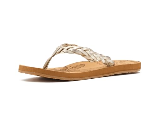 Image of Roxy Women's Feel Breezie Braided Flip Flop Sandal