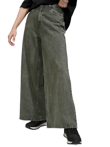 Image of Tokyo Talkies Women Cotton Baggy Jeans | Machine wash