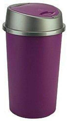 Premier Housewares Purple Kitchen Bin Recycling And Waste Bathroom Bin ...