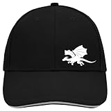 Diese hochwertige Black/Light Grey Drache Basecap aus 100 % Baumwolle. Die Mütze ist das perfekt Accessoire, ob beim Sport, in der Freizeit oder für den täglichen Look.