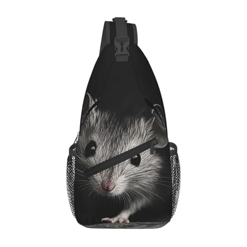 Bolso cruzado tipo bandolera deportivo en color negro