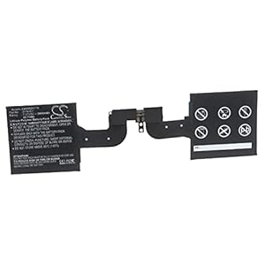 vhbw Akku kompatibel mit Microsoft Surface Book 2 1793, Surface Book 2 1793 15 Notebook (3000mAh, 7.57V, Li-Polymer)