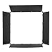 Ikan LBD25 Barn Doors for 2 x 2 Studio Soft Light, Black