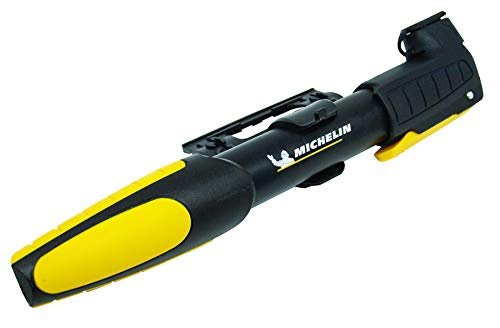 MICHELIN Mini-Pompe Aluminium Double Embout - poignée Ergonomique