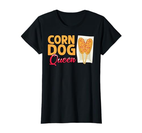 Corn Dog Funny Korean Food Recipe T-Shirt for Women Kids