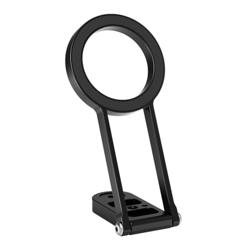 Supporto magnetico pieghevole su entrambi i lati per telefono da scrivania staffa per selfie stick per accessori magnetici funzionali per telefoni cellulari supporto di base