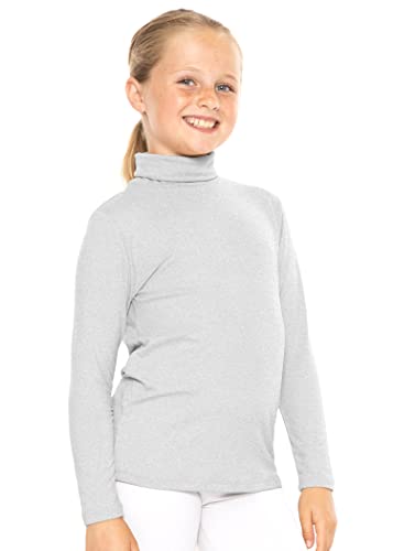 Image of STRETCH IS COMFORT Girl's Oh So Soft Long Sleeve Turtleneck | Youth Size 2-16
