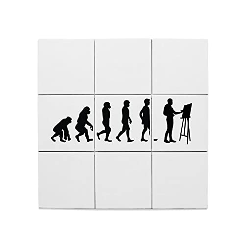 Peintre art artiste céramique pour transformer un mur blanc en œuvre