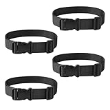 4PCS Oberschenkel Band Tactical Leg Strap Verstellbarer Oberschenkelriemen Taktischer Gürtel Nylon Belt Beinholster für Männer Gürtel für Polizei Kostüm Security Militär Jagd Airsoft Alltag Outdoor