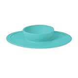 Nuby Sure Grip Silicone Feeding Bowl - Toddler Suction Plate