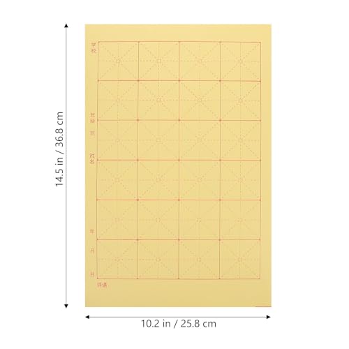 Papel tradicional de arroz Healeved premium resistente para pincel chino 2
