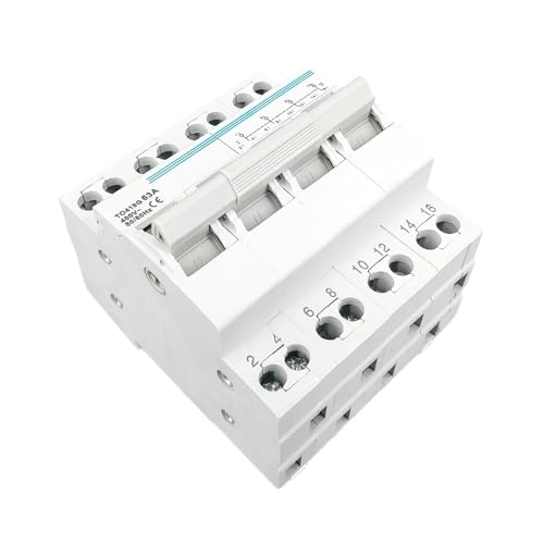 Interrupteur de transfert manuel 4P 63A pour éviter les courts-circuits de secours