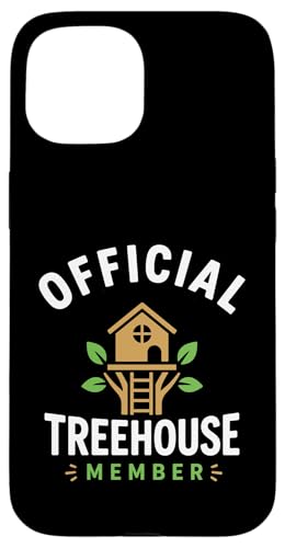 Nature tree house trees simple official member treehouse �X�}�z�P�[�X iPhone 15 �p