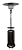 Hiland Patio Heater, Propane, 41000 Btu, With Steel Table, Gold