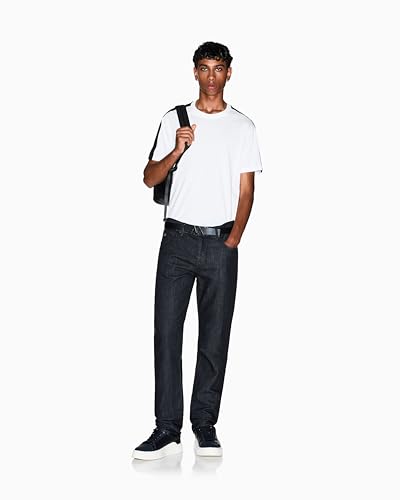 Armani Exchange Essential T-Shirt de Qualité Supérieure avec Bande Logotée
