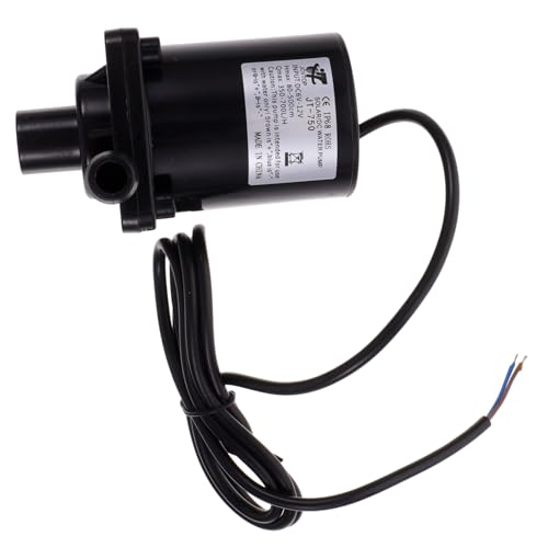 RORPOIR 12V Solar Powered Water Pump for Aquarium Silent Circulating Pump for Fish Tanks Bonsai and Hydroponics Efficient Submersible Pump with Electric Functionality