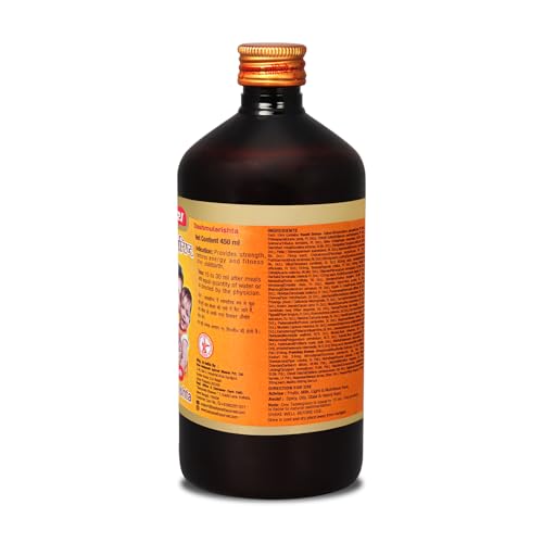Image of Baidyanath Ayurved Dashmularishta 450ml | Ayurvedic Tonic for Menstrual Pain Relief, Hormonal Balance & Post-Delivery Recovery | Classical Arishta with 10 Sacred Herbs