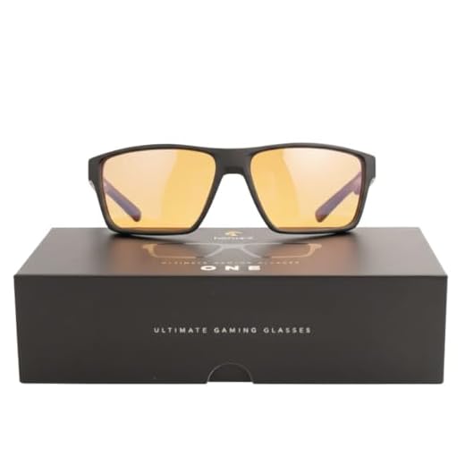 Horus X • Blaulicht-Brille Gaming 2.0 - Ruhebrille Ultimativer Schutzfilter - Anti-Blaulicht-Bildschirm (PC-Computerkonsolen-Videospiele) - Gamer & E-Sportzubehör | Amber