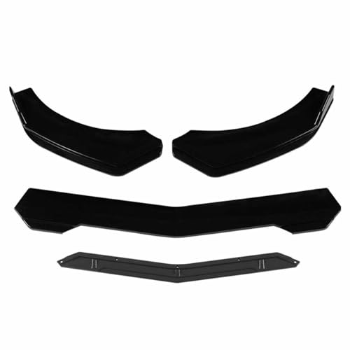 Bumper Lip Spoiler & Strut Rods Compatible with D0dge Charger RT SRT SXT Front Splitter Body Kit - Image 6