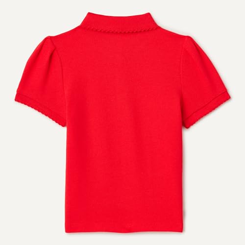Image of Amazon Essentials Girls and Toddlers' Uniform Pique Polo Shirt