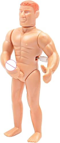 Novelty Wind Up Toys Funny Masturbating Man Wind Up Toys Creative Spoof Toys for Adults, Funny Party Supplies, Unique Creative Gift Brithday Gifts (Beige-1PC, One Size)