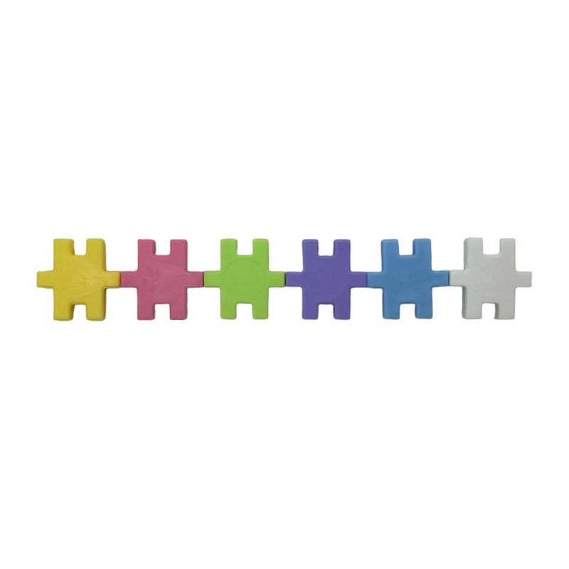 Meli Minis Pastel 2500 Teile Konstruktionsset für Kinder, Bausteine 1,5 cm x 1,5 cm, pädagogisch, fördert Kreativität, Logisches Denken, für Kinder ab 3 Jahren, CE Zertifiziert