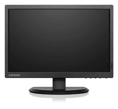 Image of Lenovo Thinkvision E2054 19.5 Inch LED Backlit LCD Monitor - HD, IPS Panel with VGA, Black